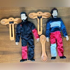 Vintage N*Sync Chris Kirkpatrick and Joey Fatone Marionettes